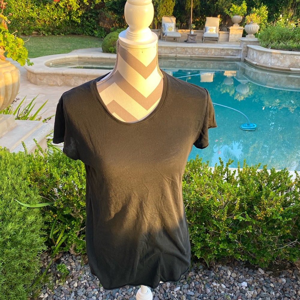 Brandy Melville, one size, black tee. Great cond.